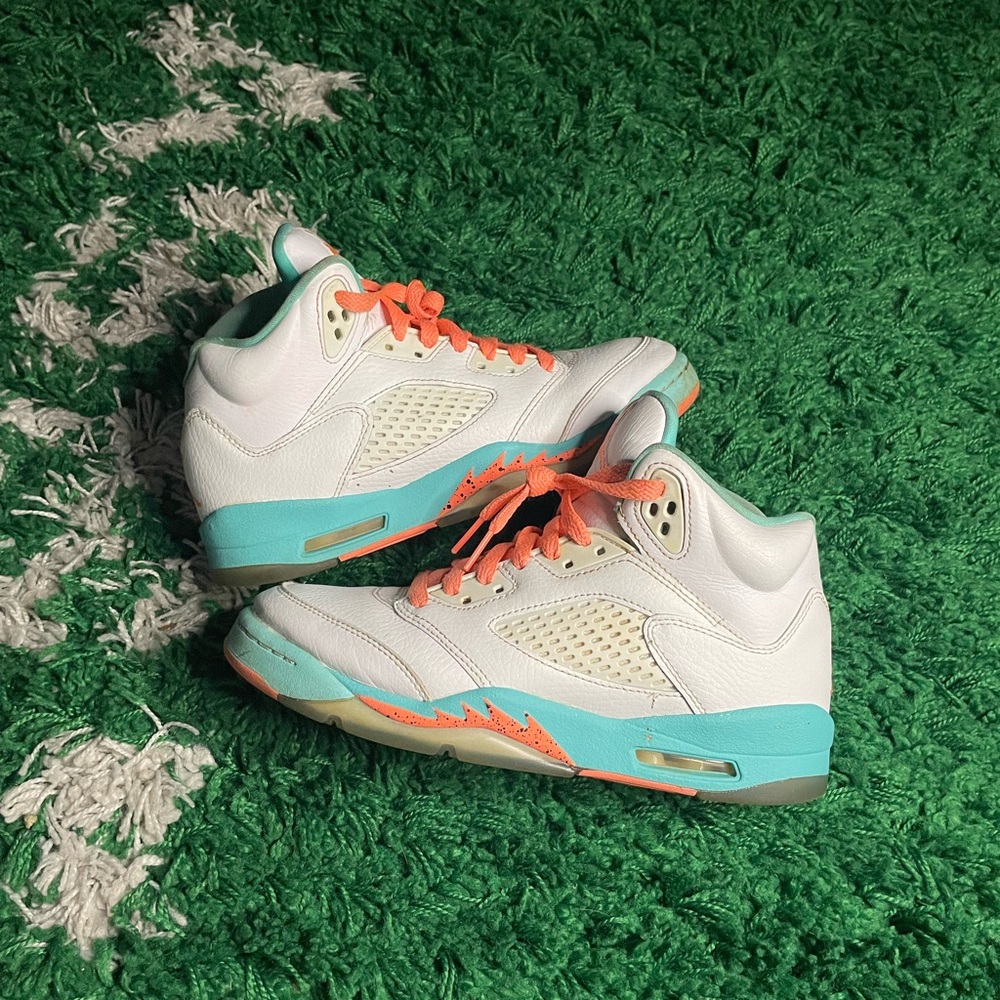Jordan 5 Light Aqua